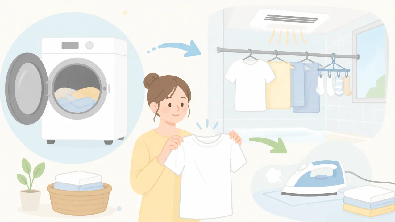 洗濯物を早く乾かす方法7選！裏ワザと便利グッズで生乾き臭を防ぐ